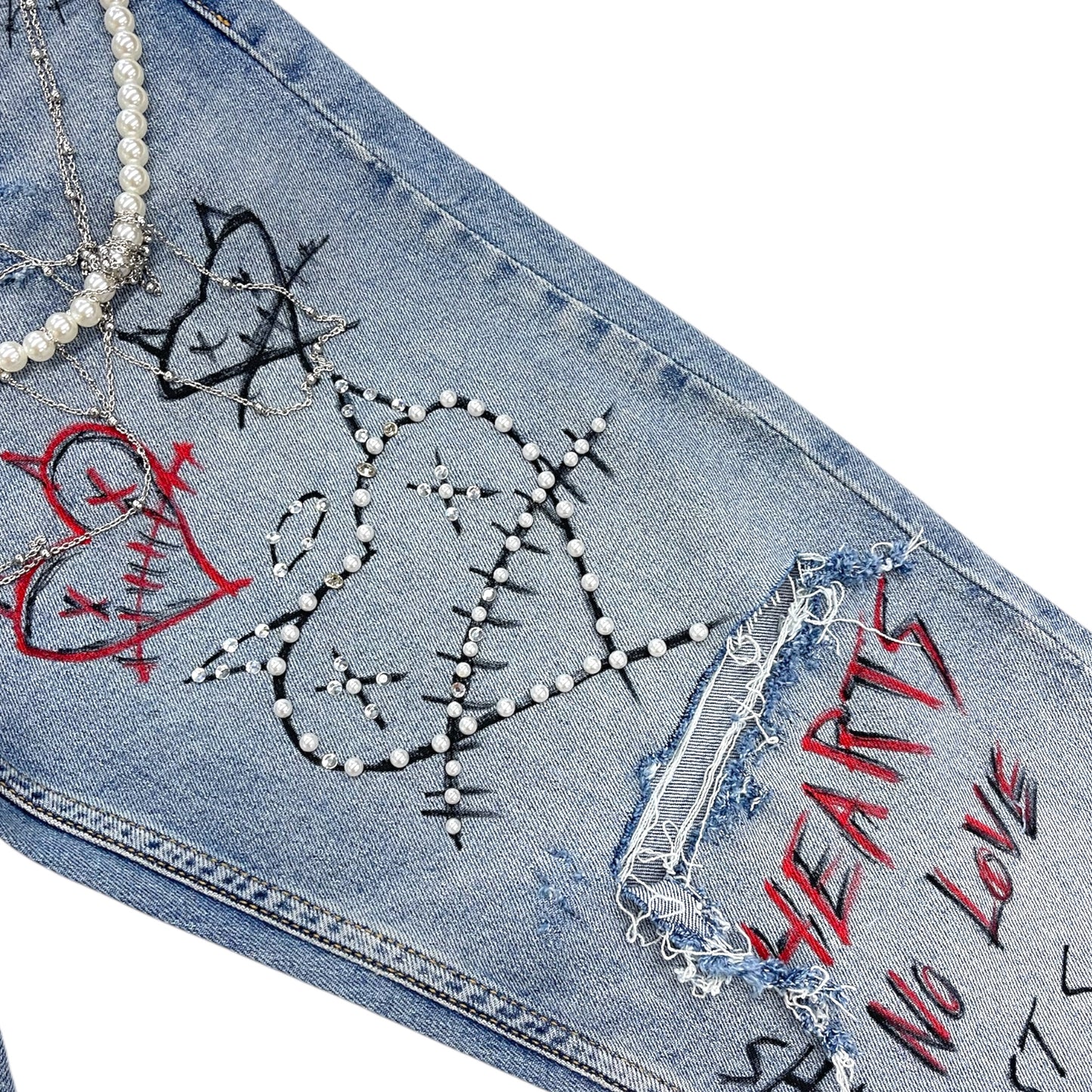 SHATTERED DENIM | HAND MADE |