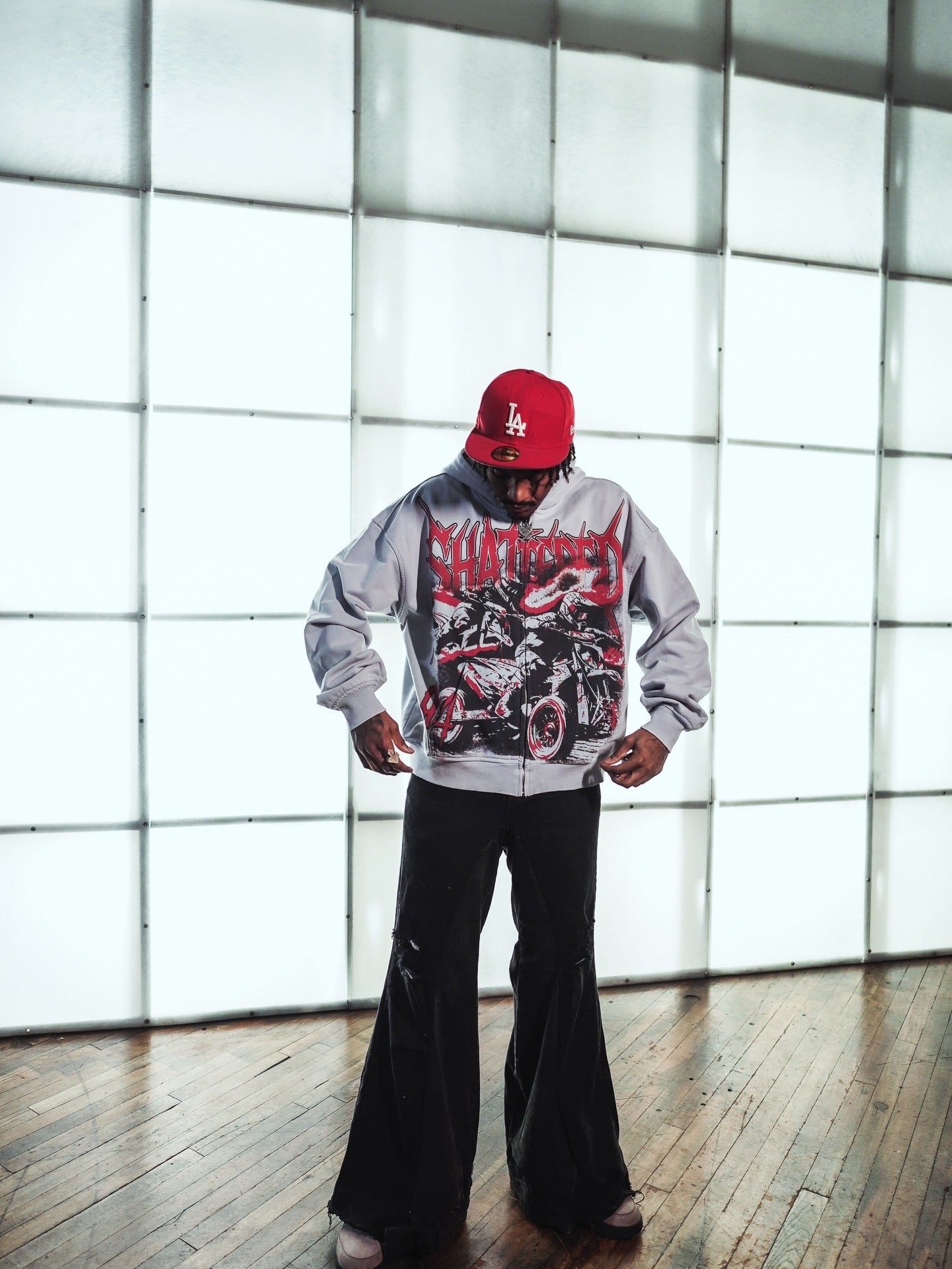 SPORTS CLUB HOODIE | GRAY