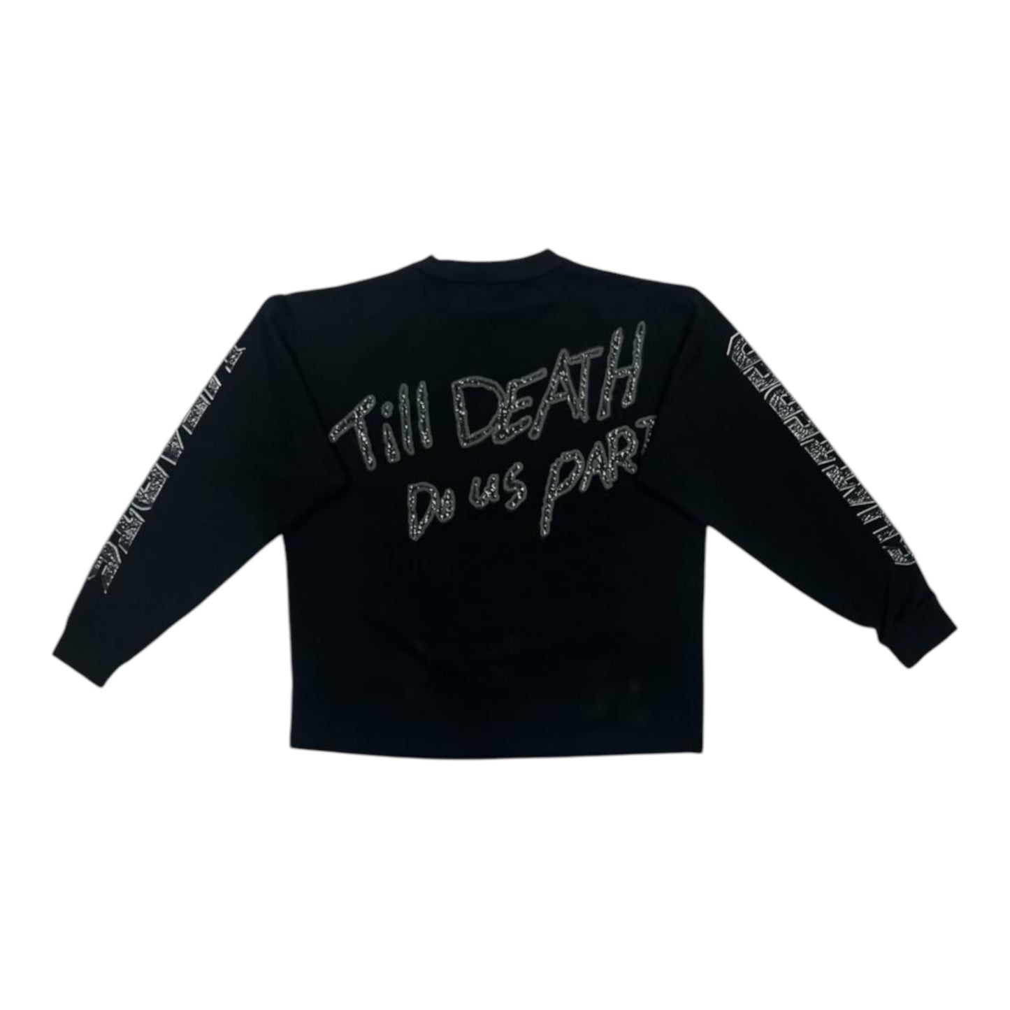 TILL DEATH DO US PART LONG SLEEVE TEE | BLACK