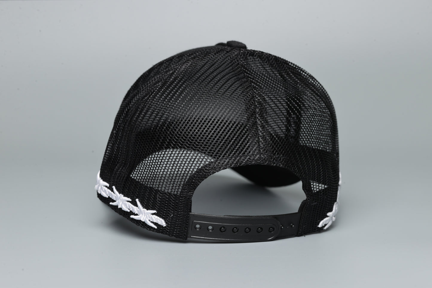 SH BONE LOGO HAT | BLACK