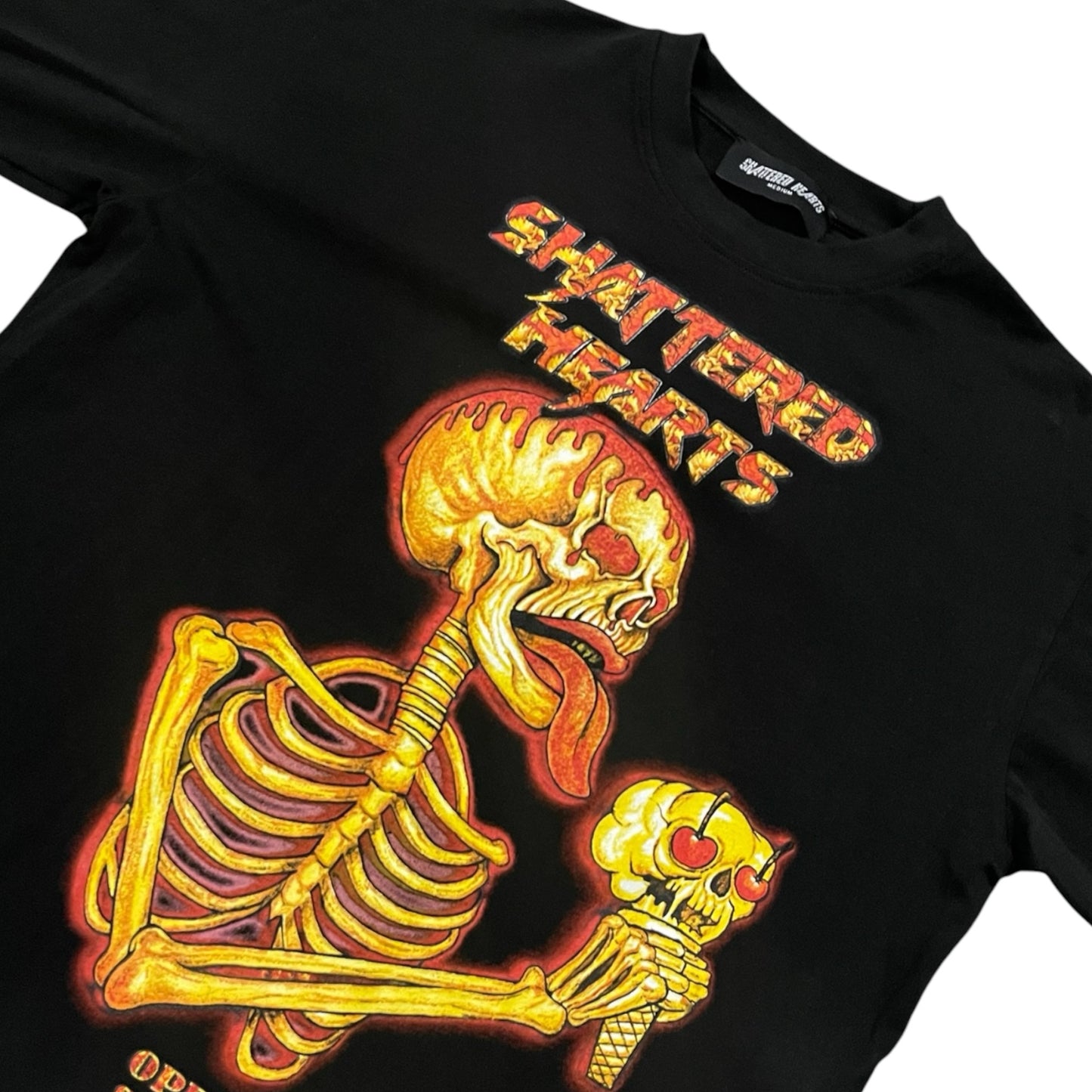 EYE SCREAM LONG SLEEVE TEE | BLACK