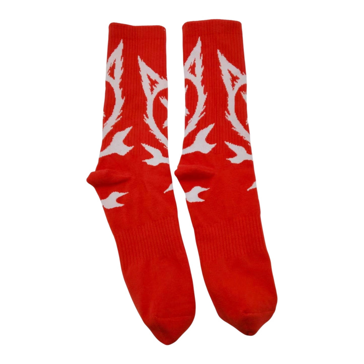 SHATTERED LOGO SOCKS | RED