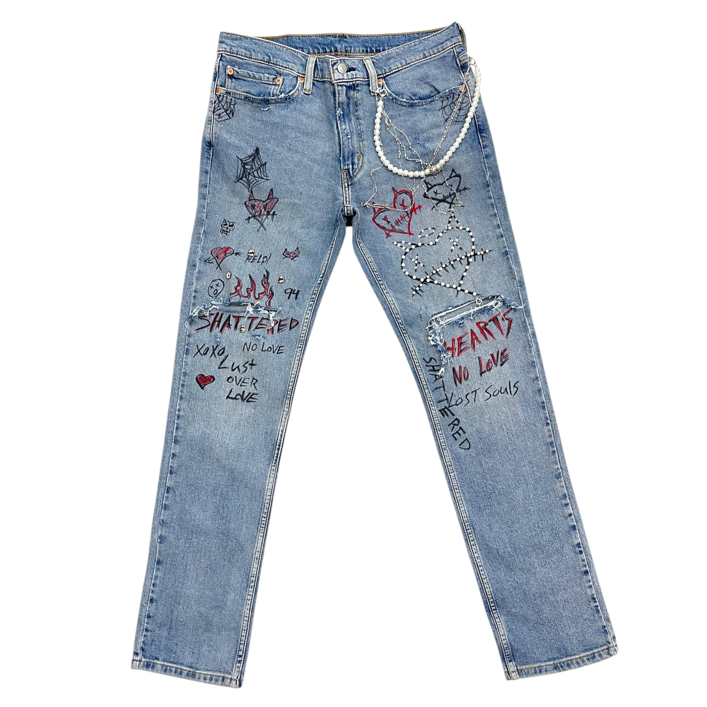 SHATTERED DENIM | HAND MADE |