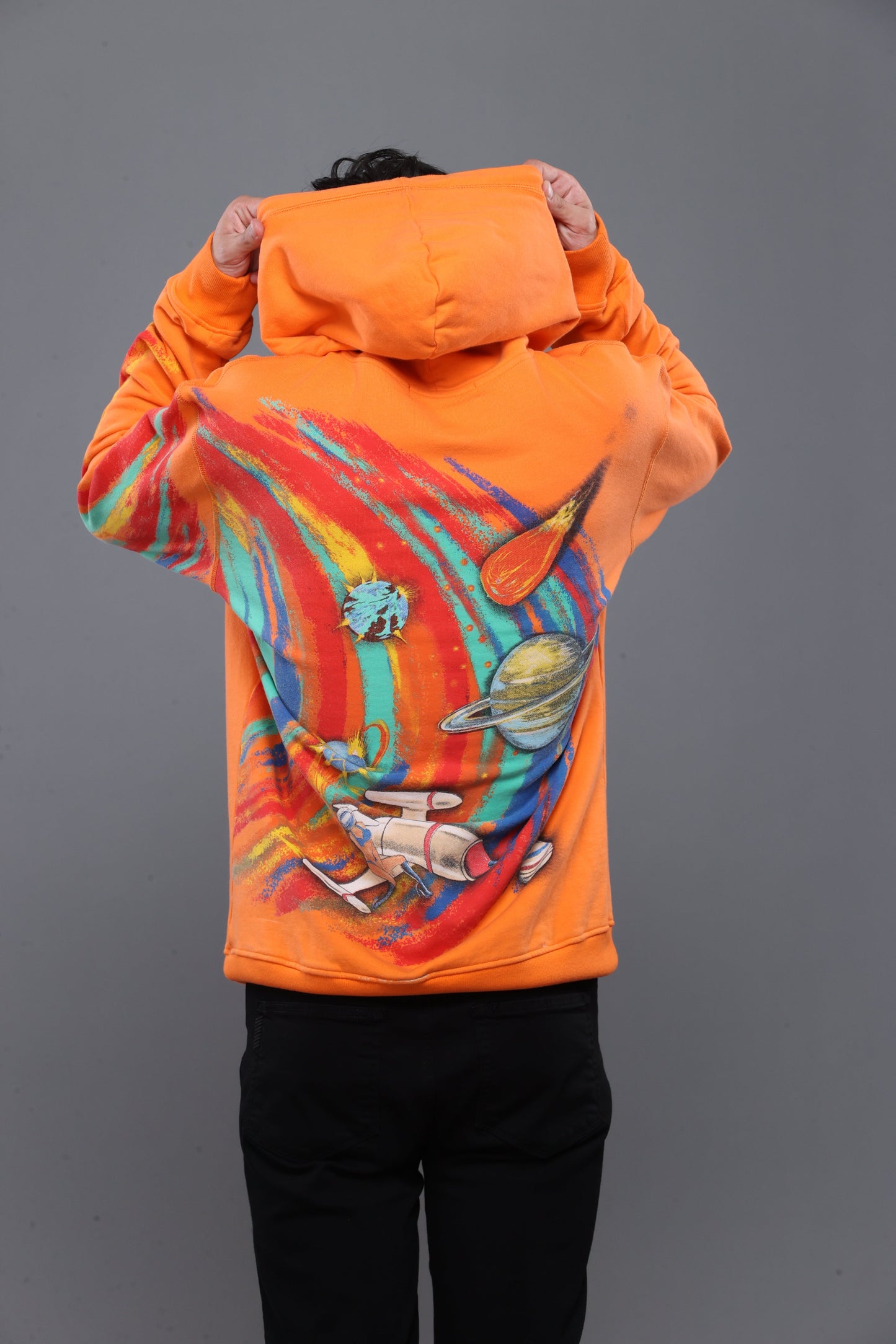 GALAXY HOODIE | ORANGE