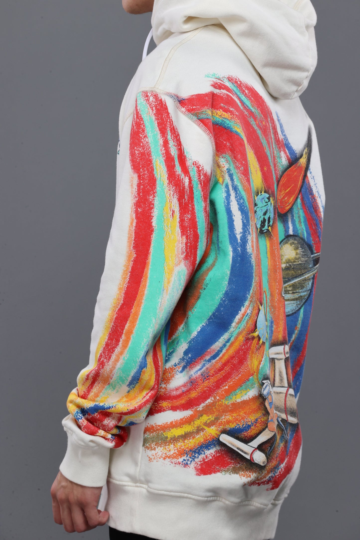 GALAXY HOODIE | WHITE