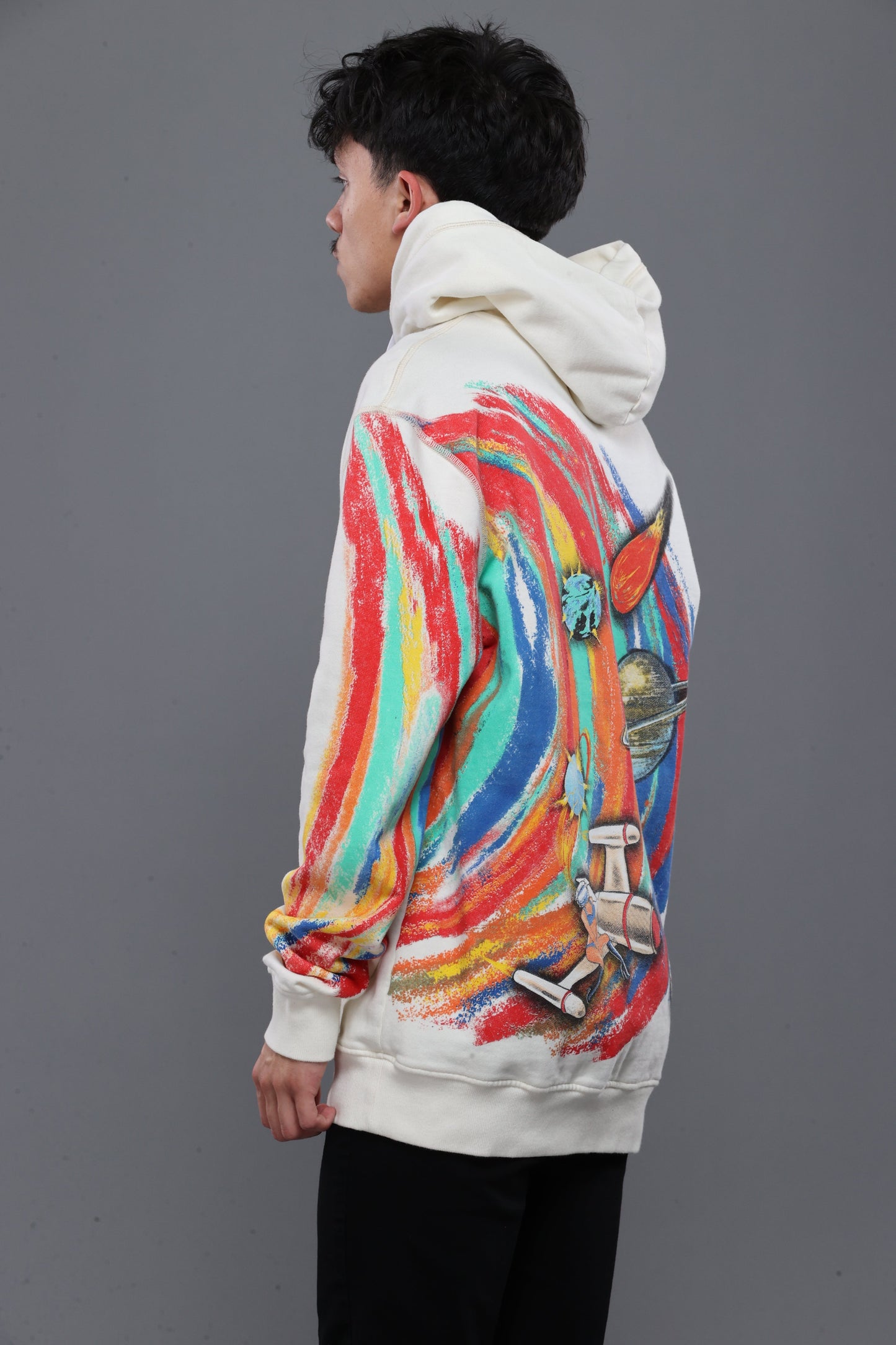GALAXY HOODIE | WHITE