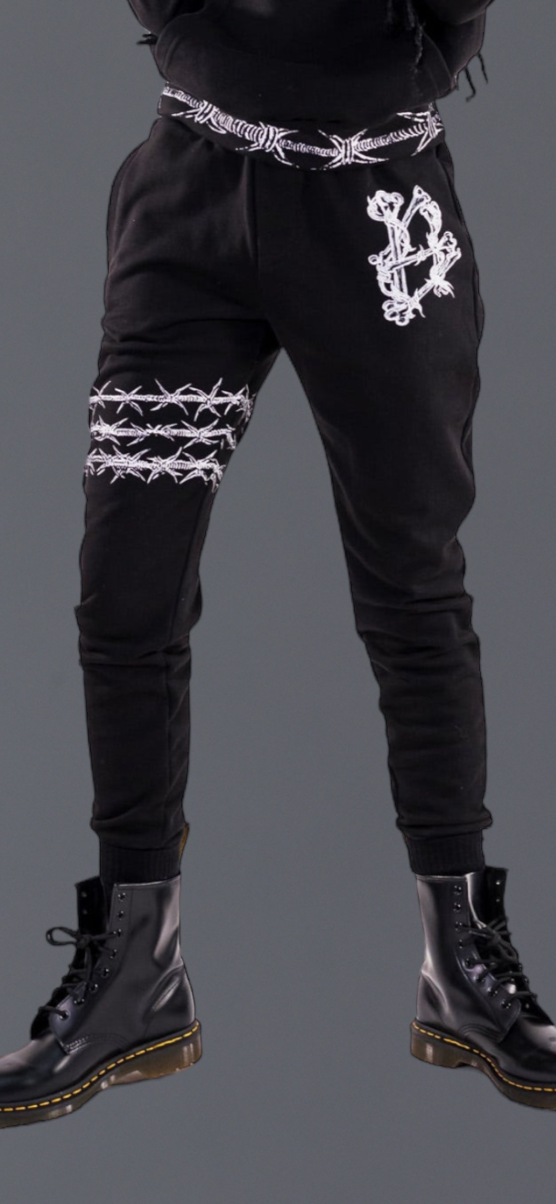 STUCK SWEATPANTS | BLACK