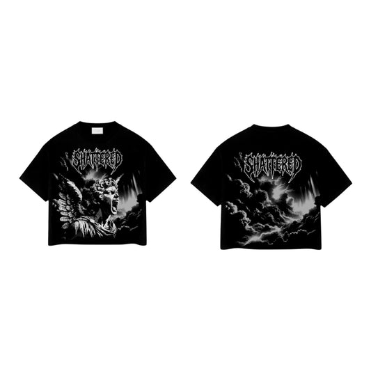 HEAVENS RAGE TEE | BLACK