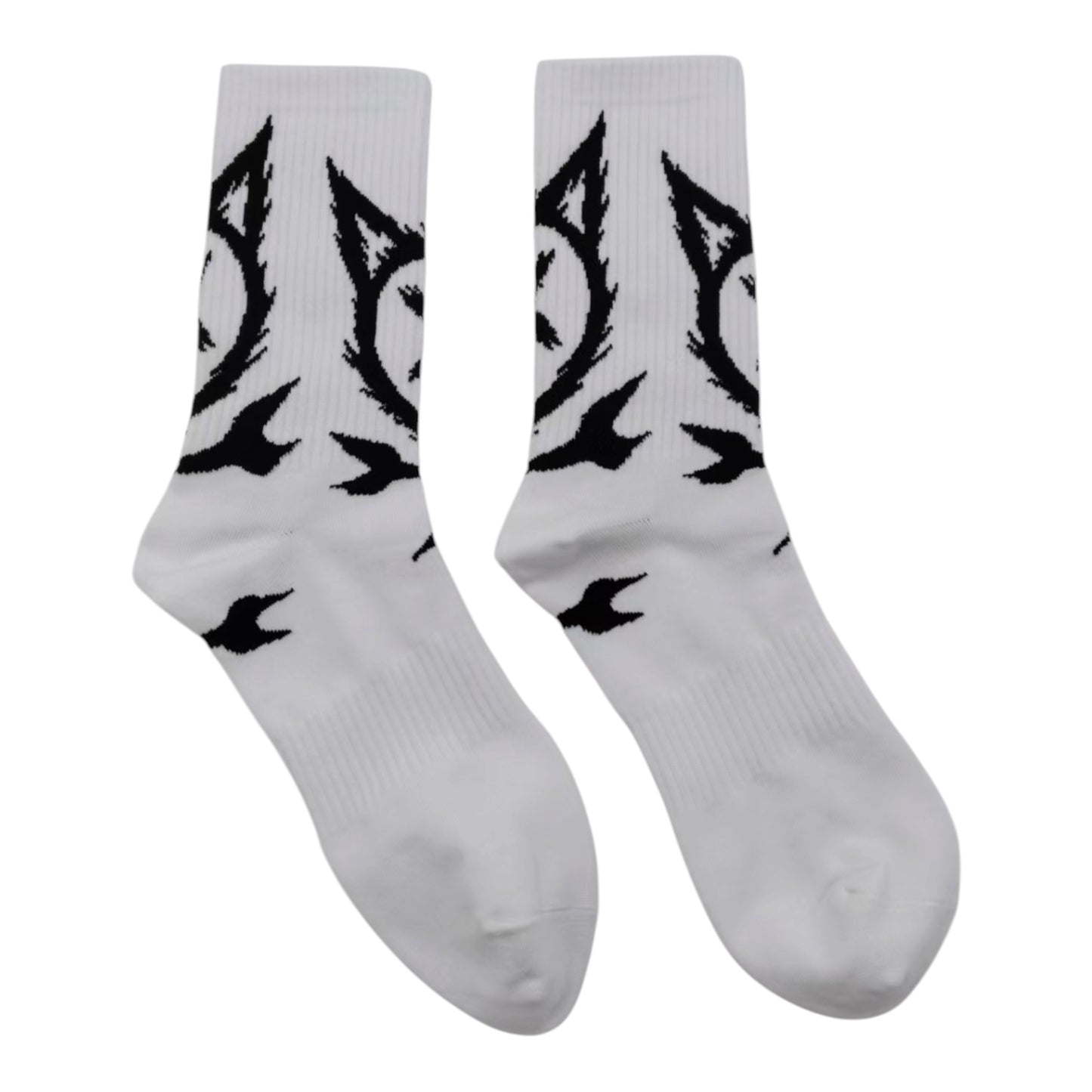 SHATTERED LOGO SOCKS | WHITE