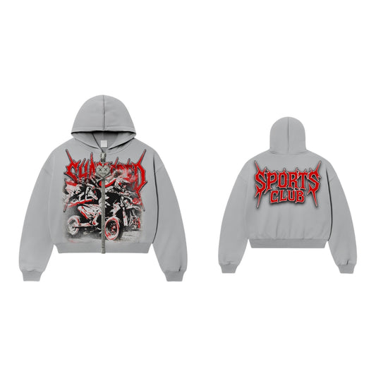 SPORTS CLUB HOODIE | GRAY