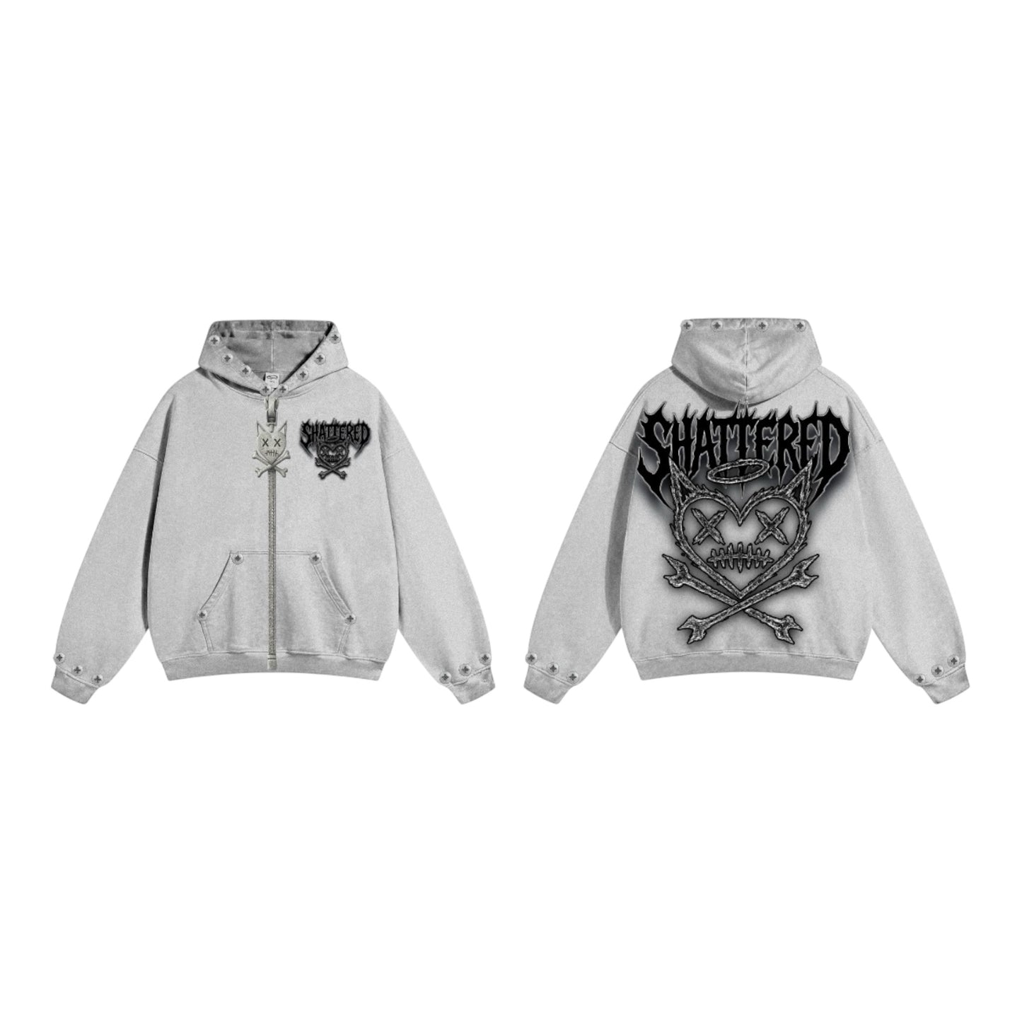 LOOSE SCREWS HOODIE | GRAY