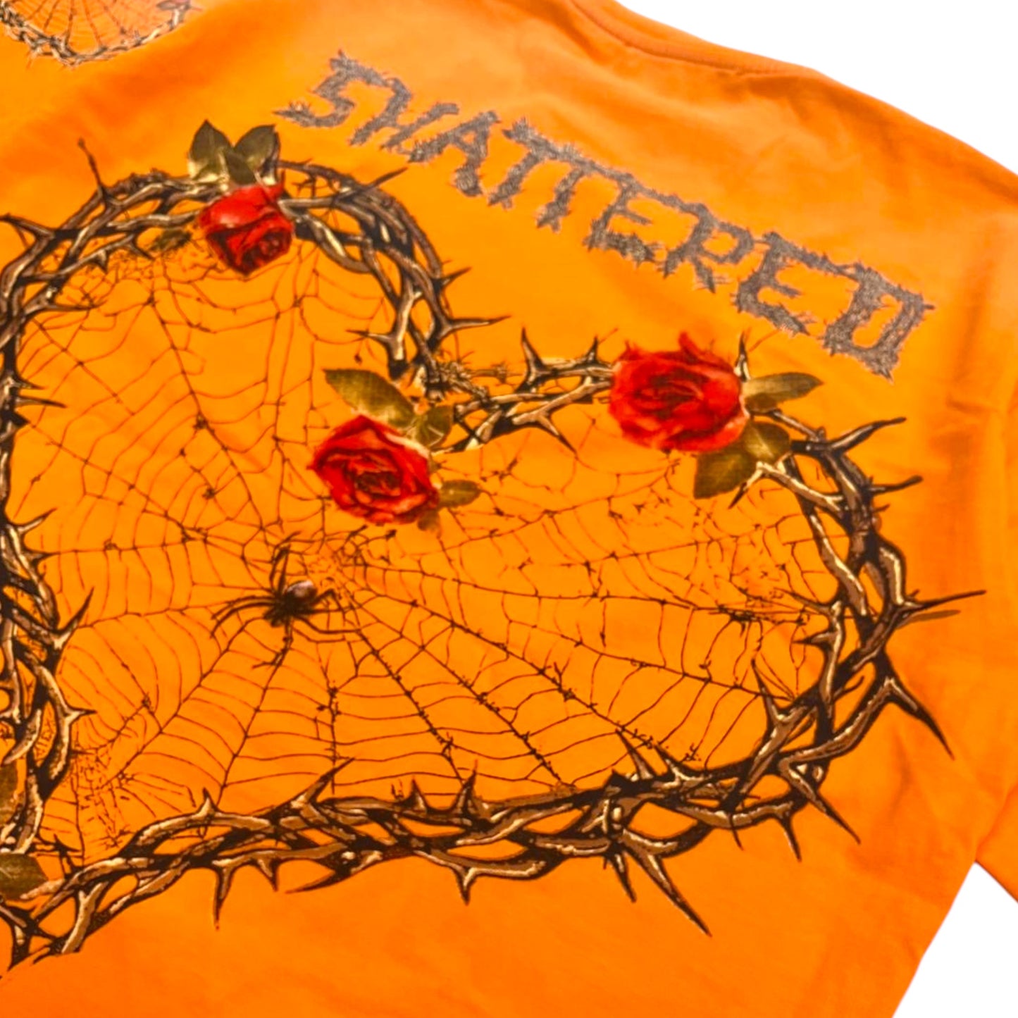 THORNS LONG SLEEVE TEE | ORANGE