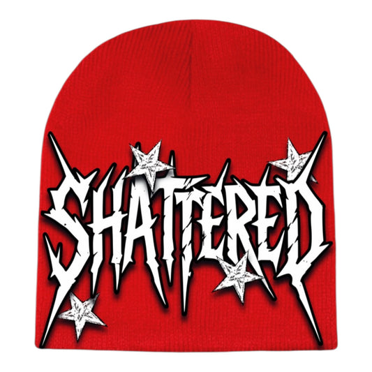SHATTERED BEANIE | RED