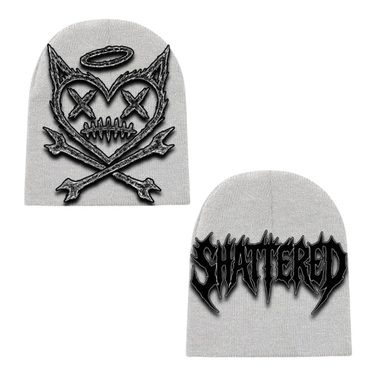 SHATTERED HEAD BEANIE | GRAY