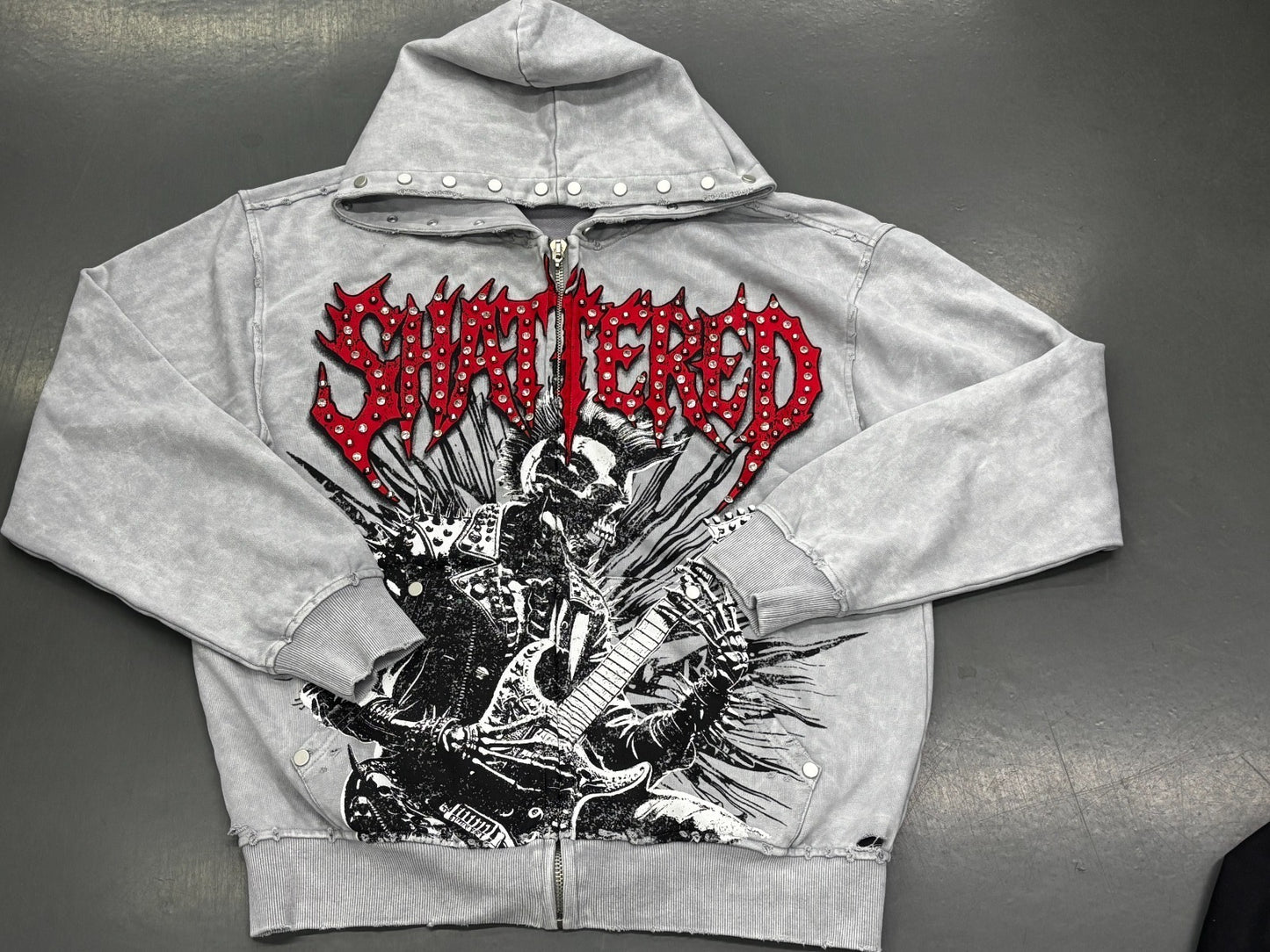 ROCKSTAR HOODIE | GRAY