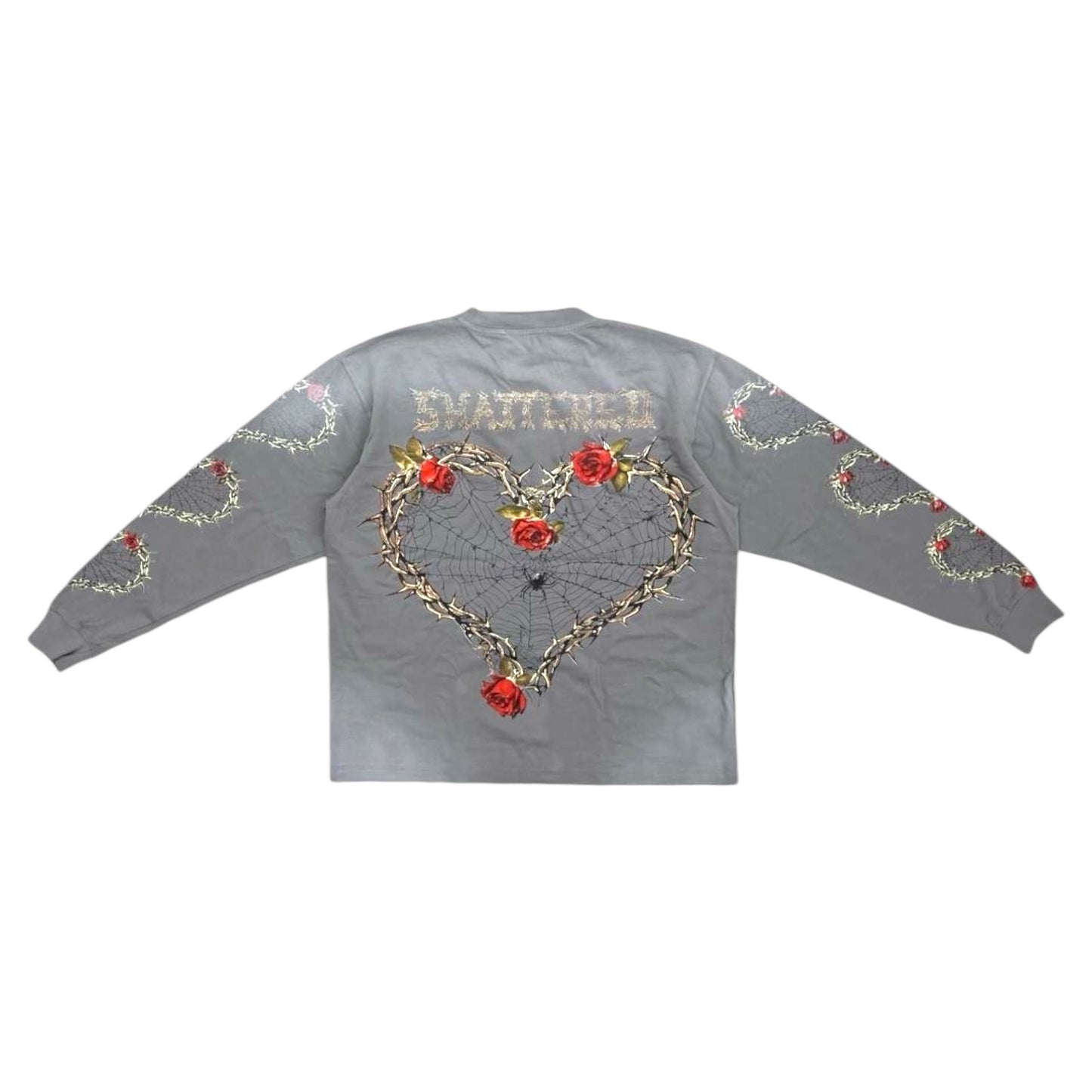 THORNS LONG SLEEVE TEE | GRAY