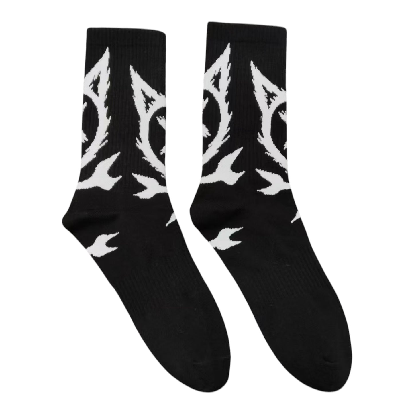 SHATTERED LOGO SOCKS | BLACK