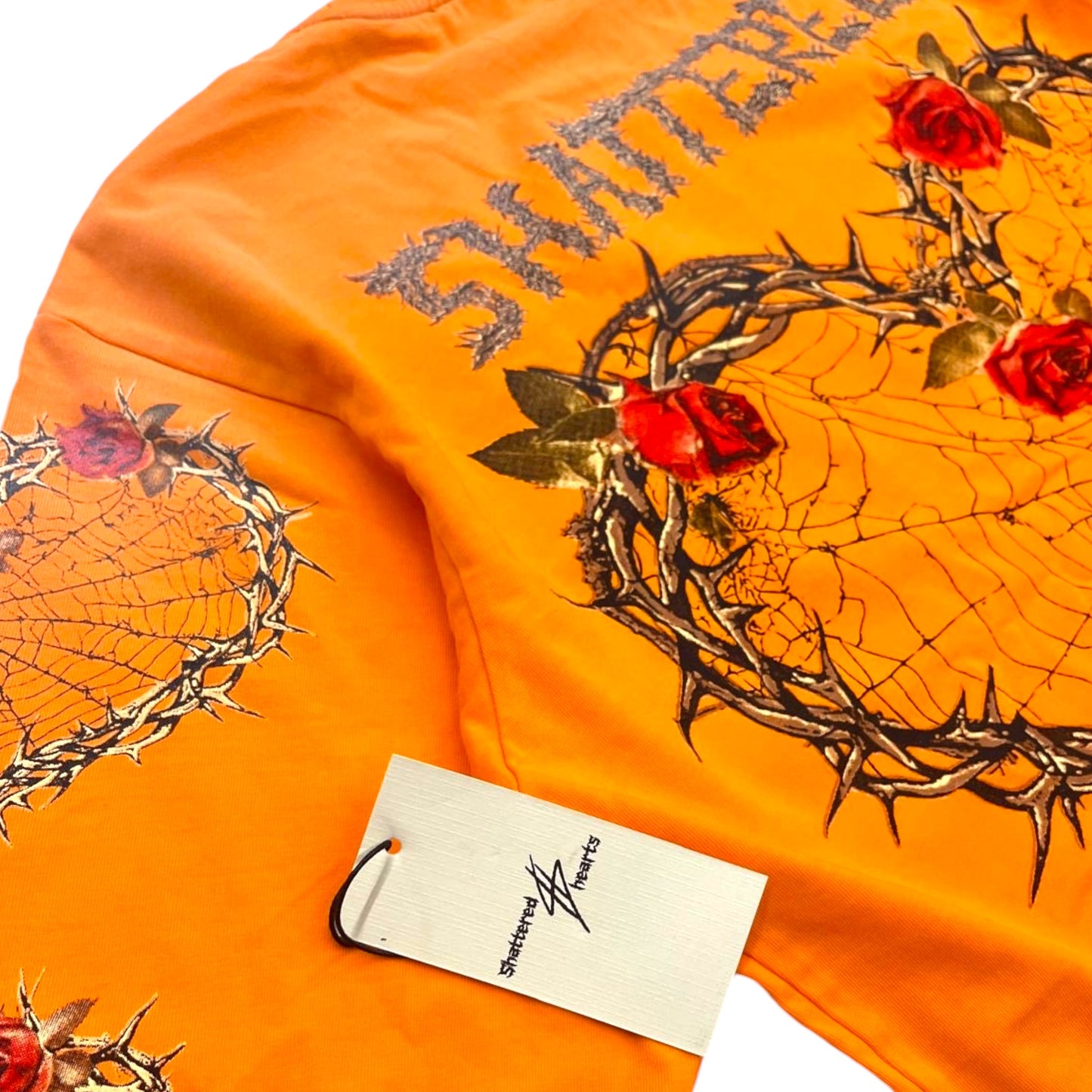 THORNS LONG SLEEVE TEE | ORANGE