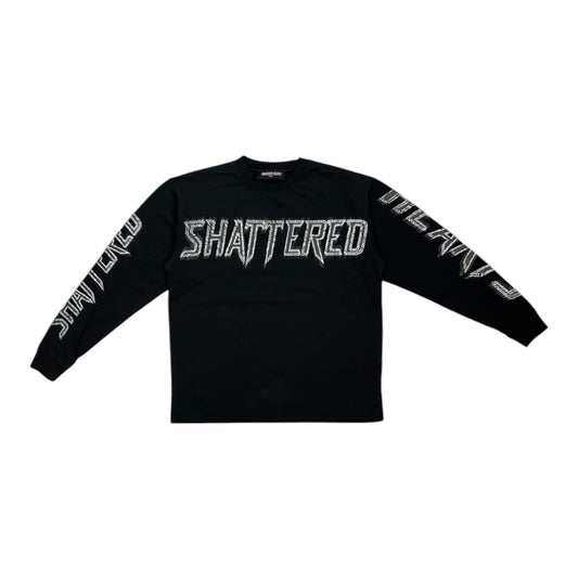 15 LETTERS LONG SLEEVE TEE | BLACK