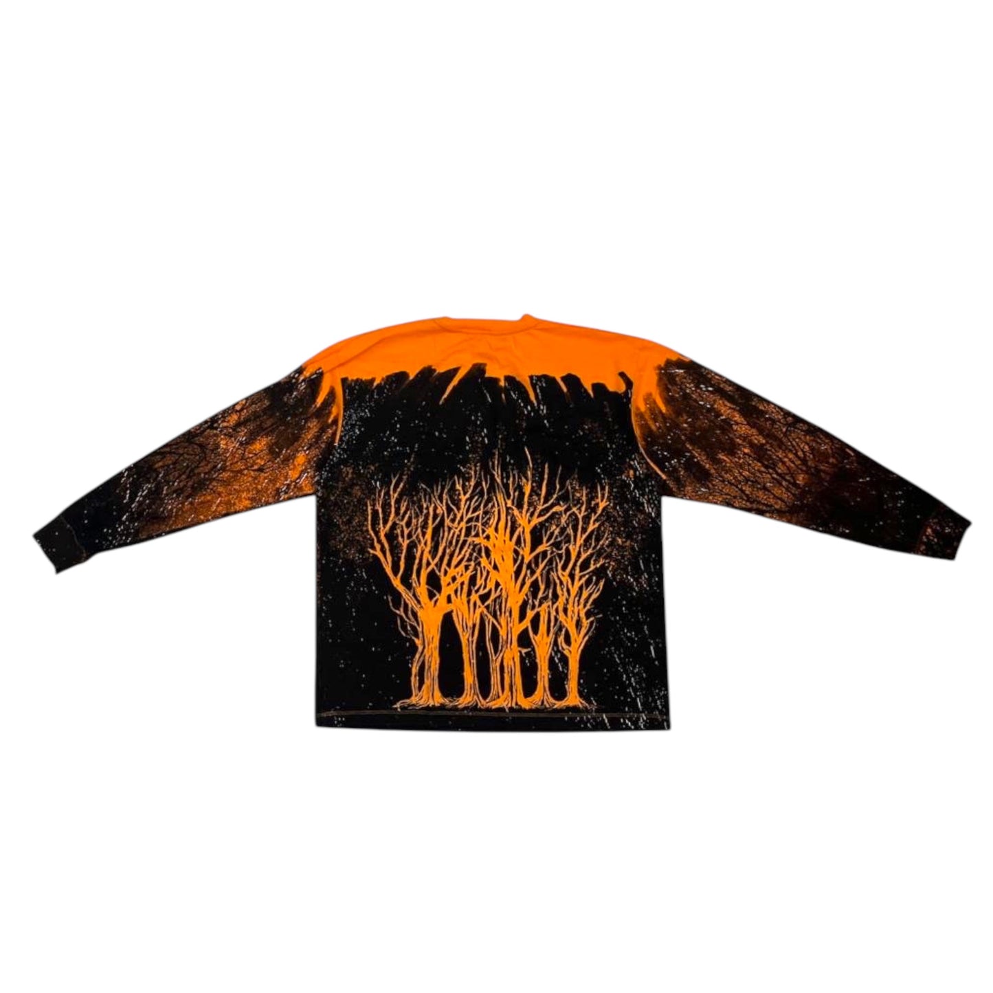 THE DEAD LONG SLEEVE TEE | ORANGE