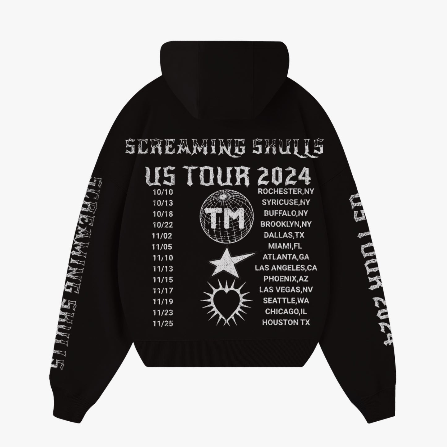 US TOUR HOODIE | BLACK