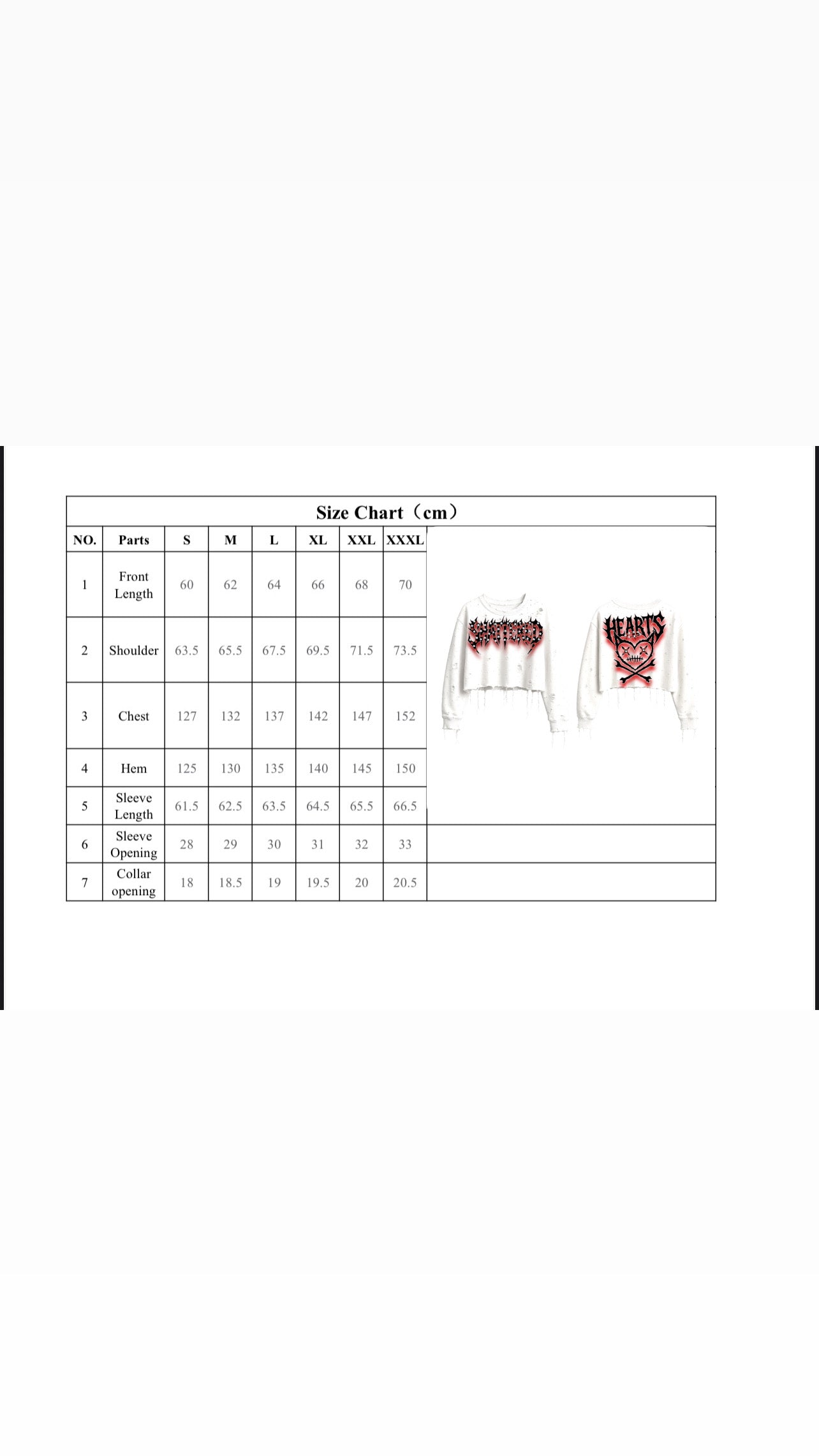 SHATTERED LOGO SWEATER | WHITE