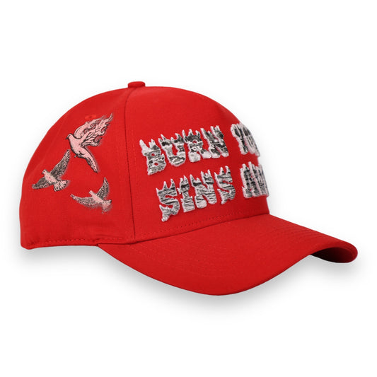 BURN YOUR SINS AWAY HAT | RED