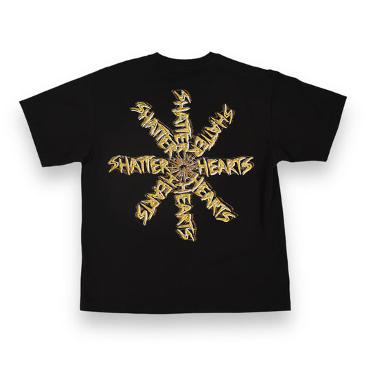 SHATTERED T-SHIRT | BLACK