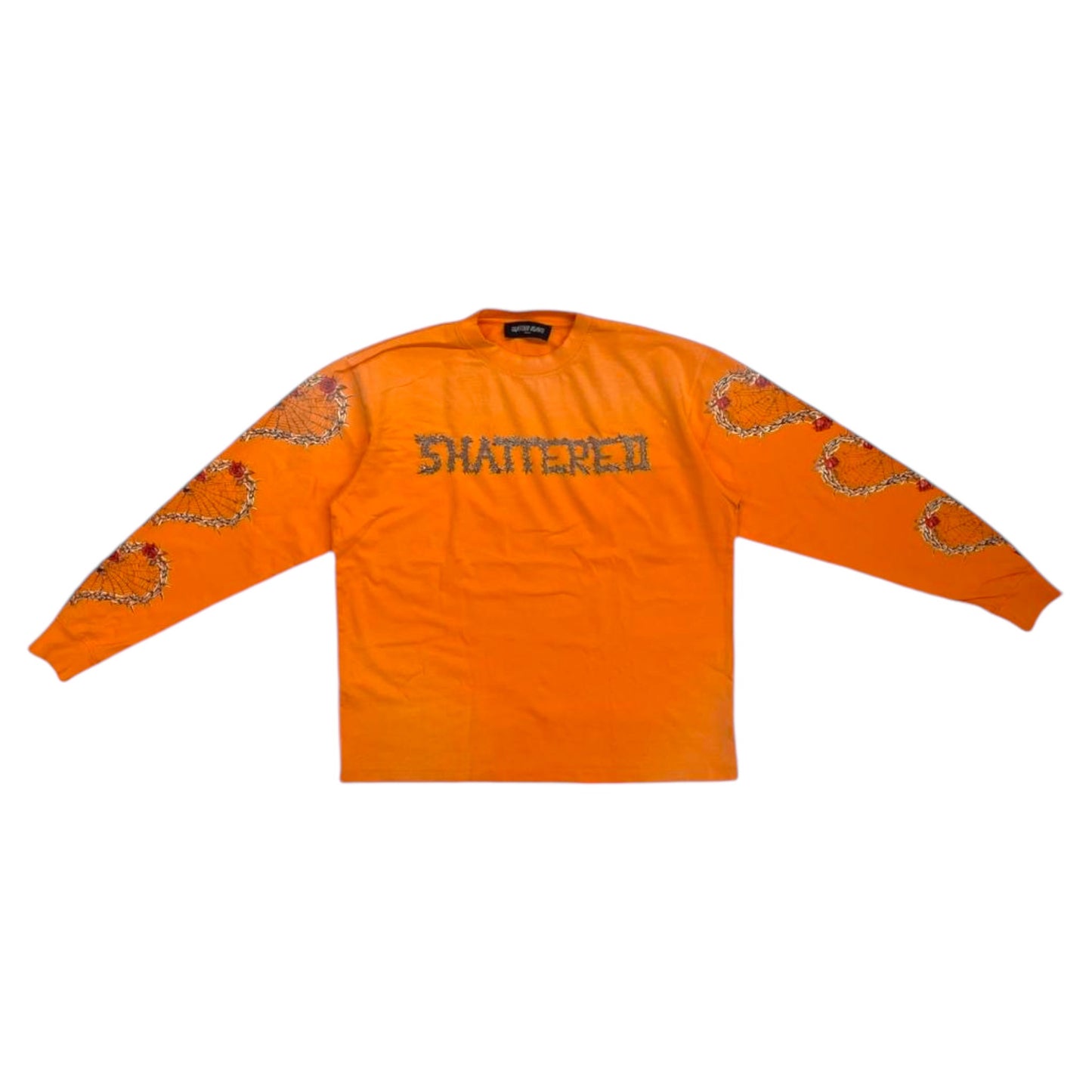 THORNS LONG SLEEVE TEE | ORANGE