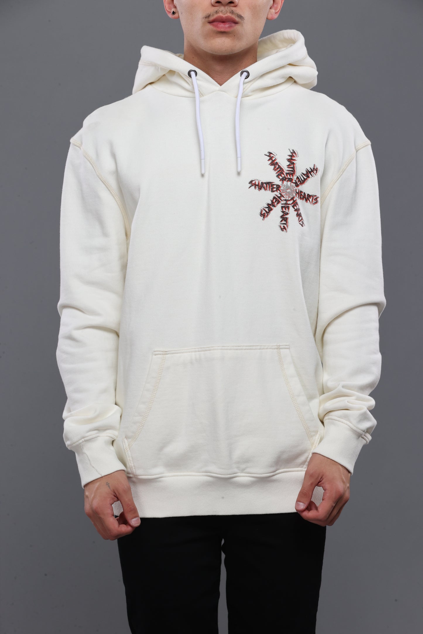 SHATTERED HOODIE | WHITE