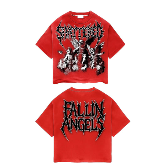 FALLIN ANGELS TEE | RED