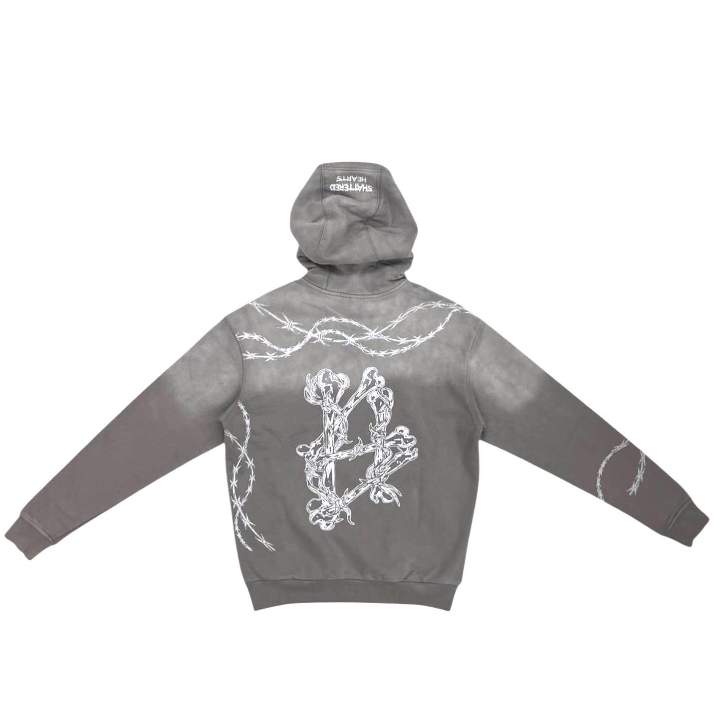 BARBED WIRE HOODIE | GRAY