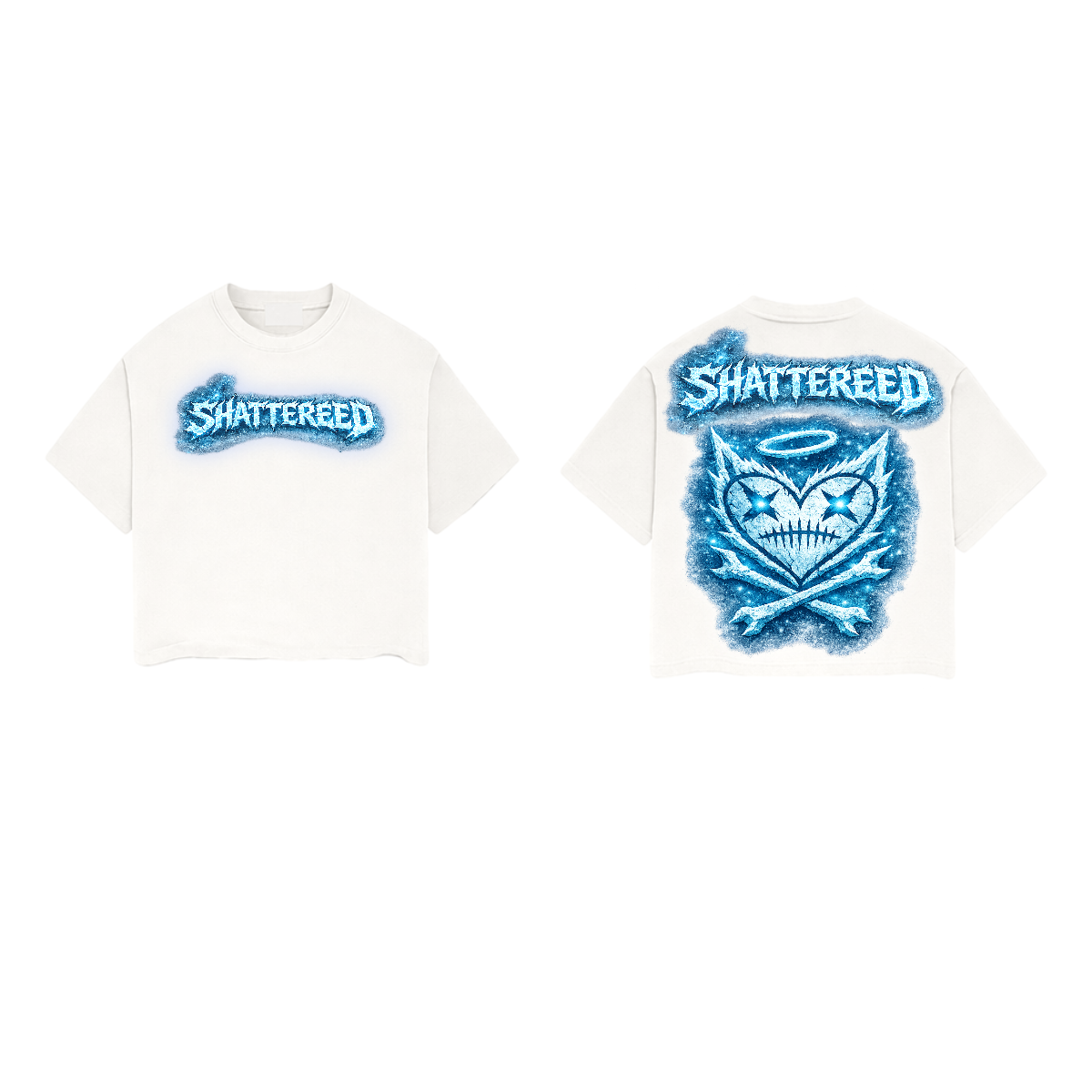 SHATTERED-FROZEN ERROR | WHITE