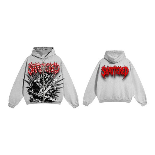 ROCKSTAR HOODIE | GRAY