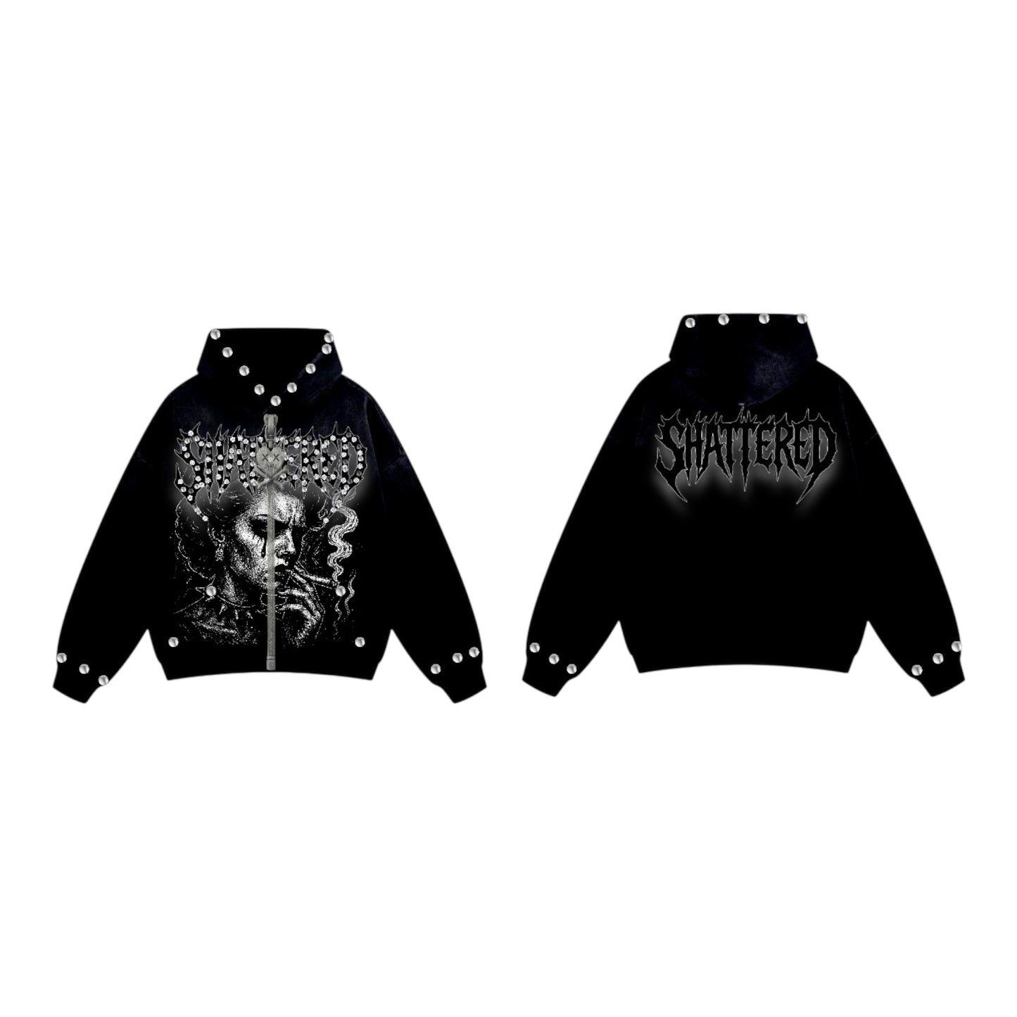 ANXIETY HOODIE | BLACK