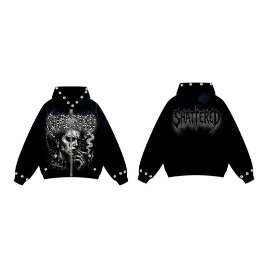 ANXIETY HOODIE | BLACK