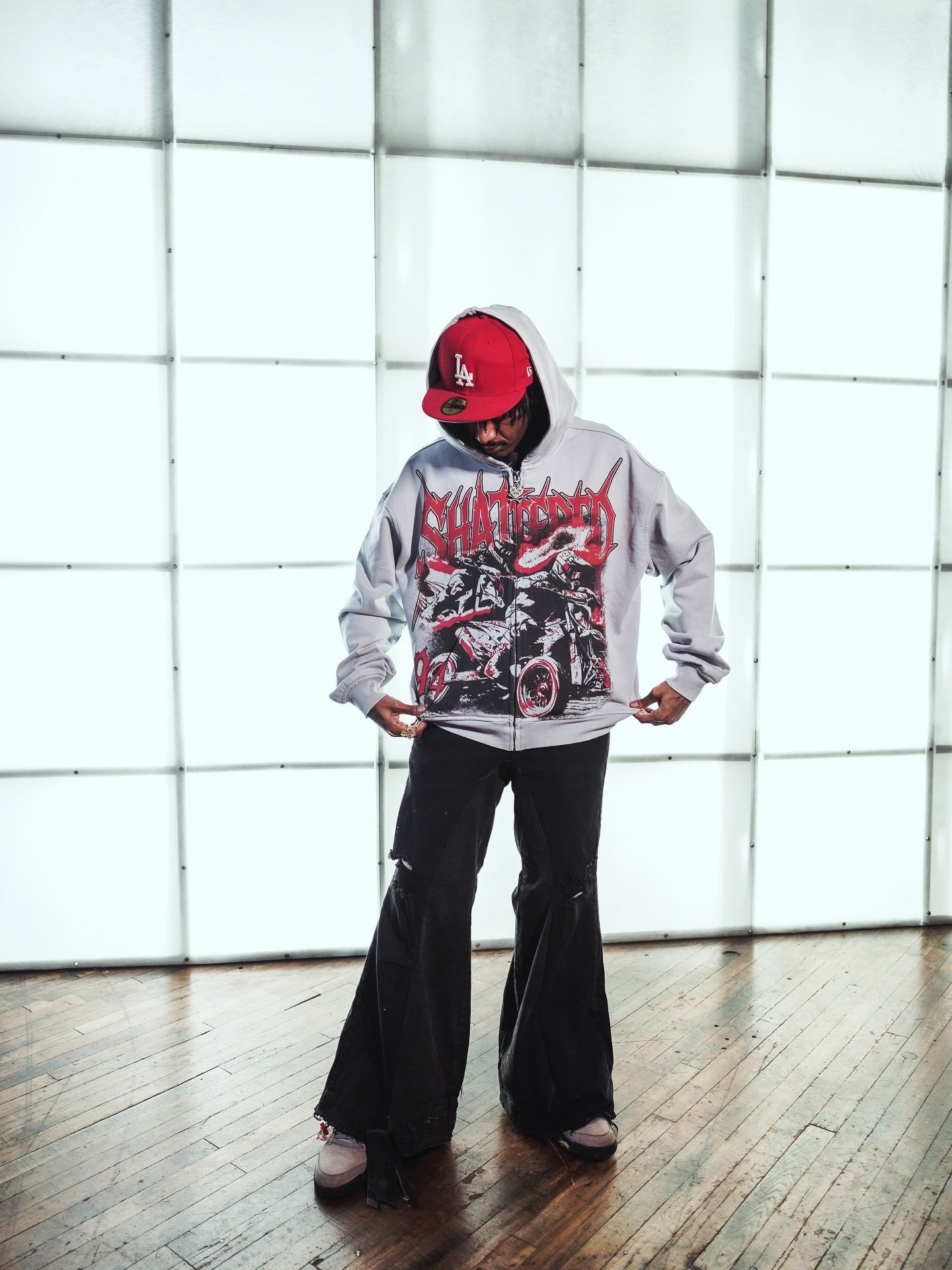 SPORTS CLUB HOODIE | GRAY