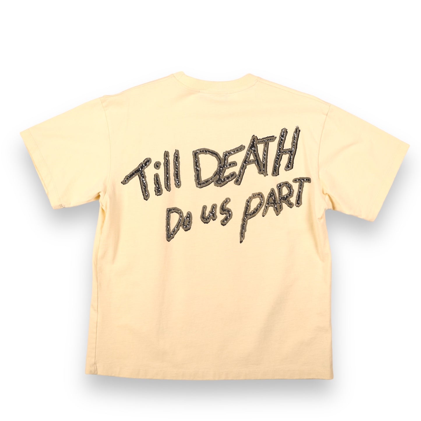 TILL DEATH DO US PART T-SHIRT | CREAM