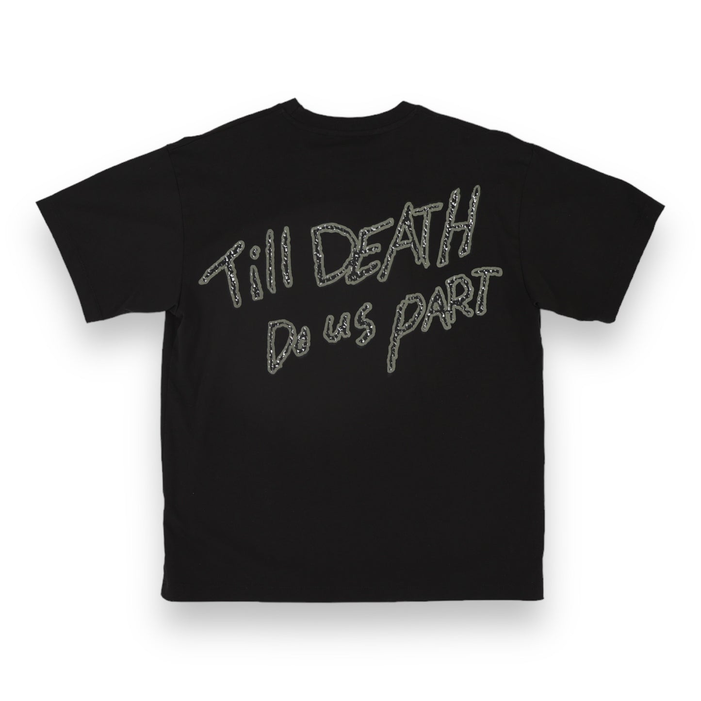 TILL DEATH DO US PART T-SHIRT | BLACK