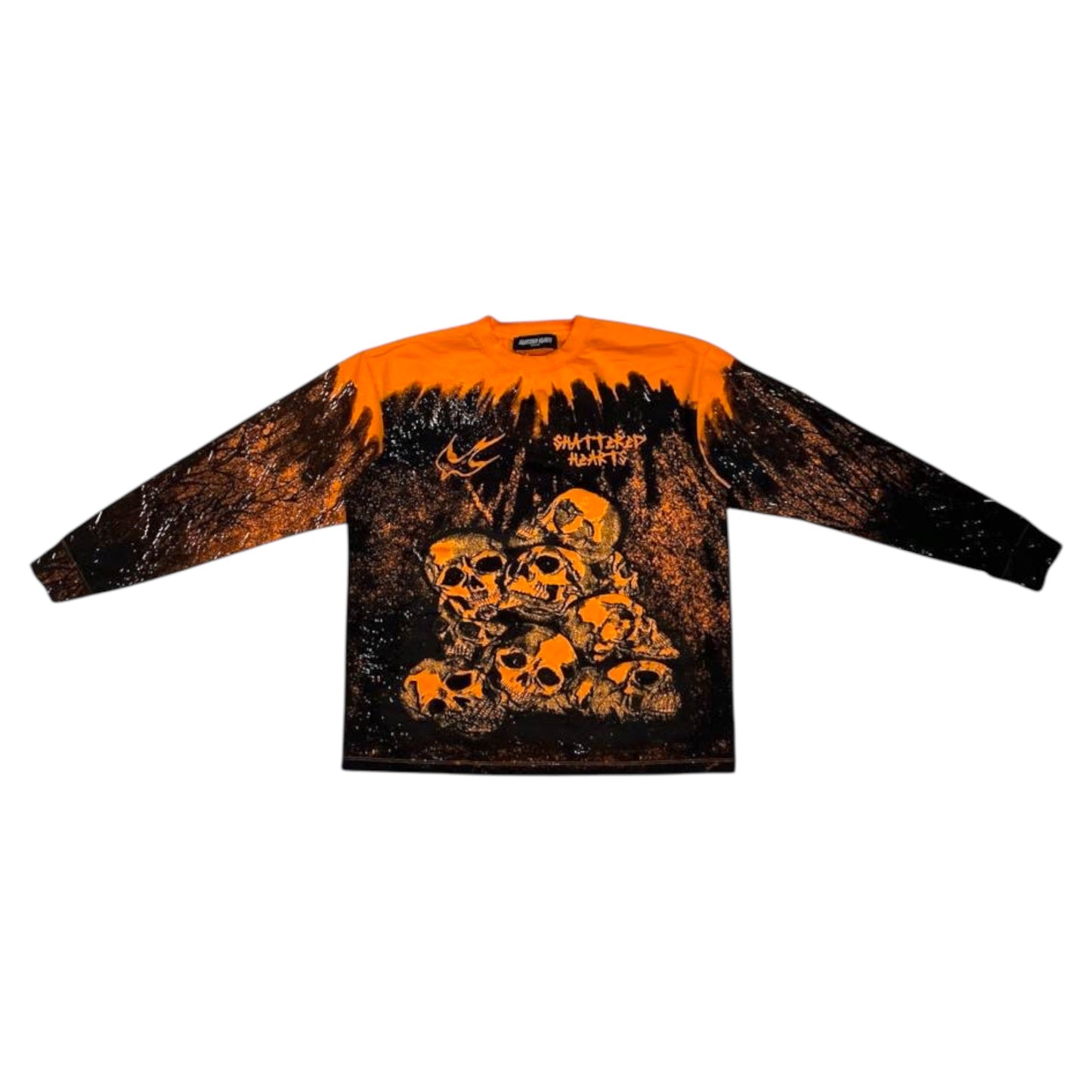 THE DEAD LONG SLEEVE TEE | ORANGE