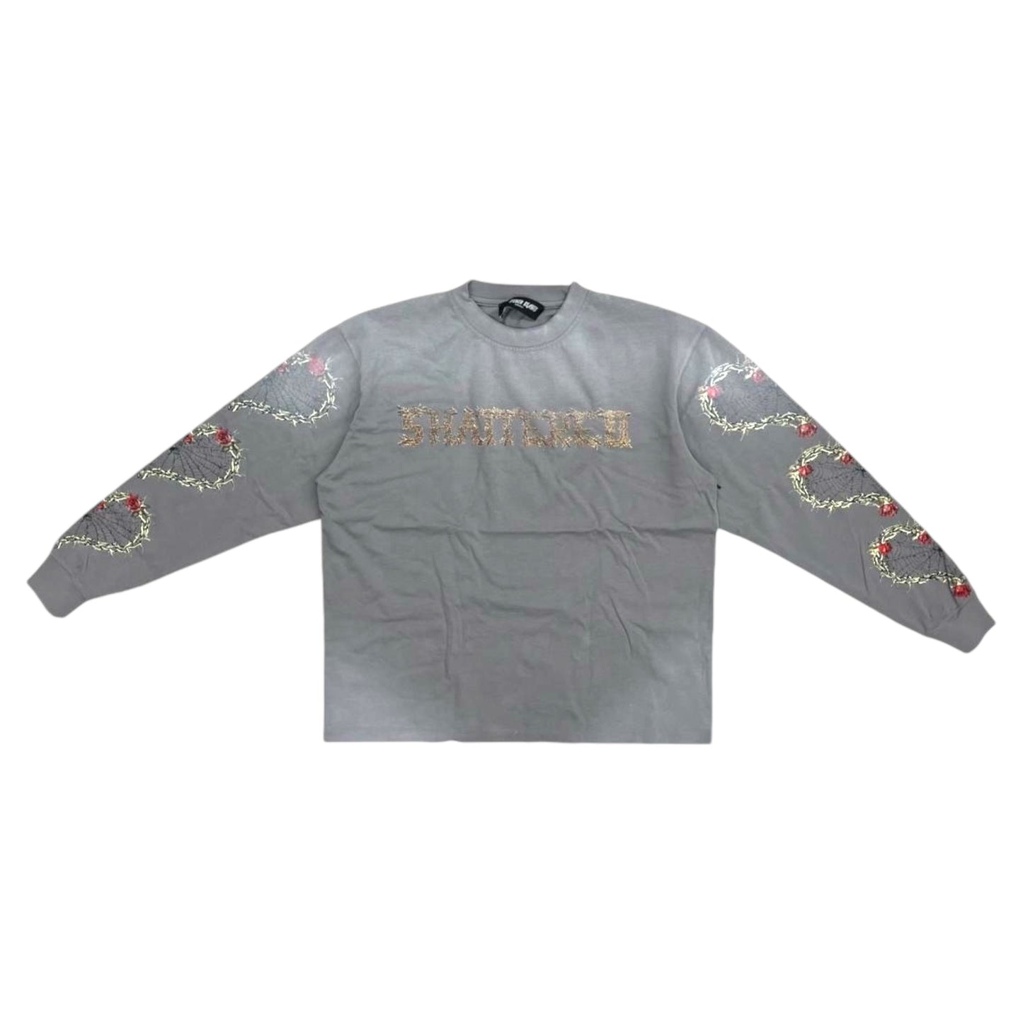 THORNS LONG SLEEVE TEE | GRAY