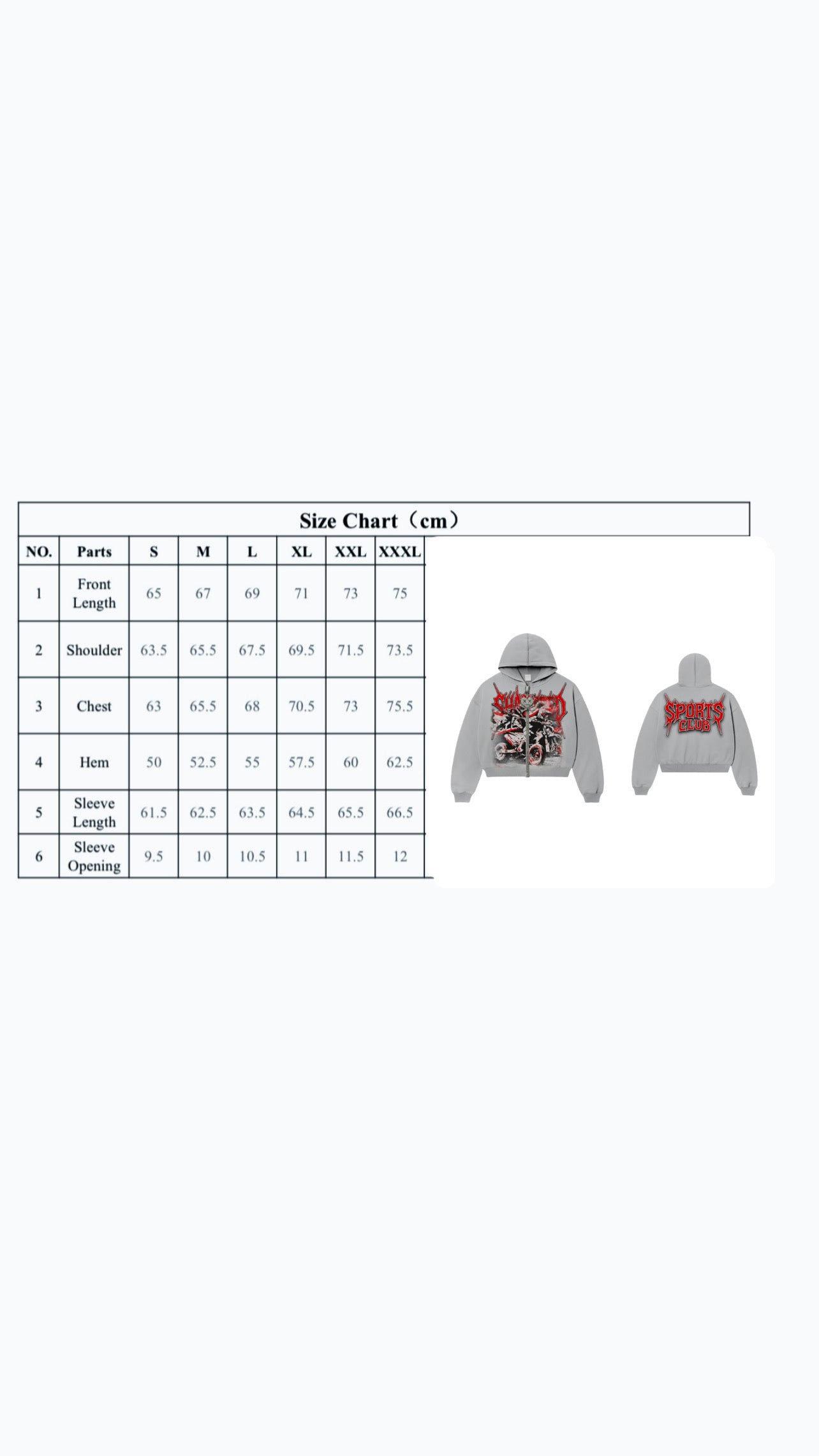 SPORTS CLUB HOODIE | GRAY