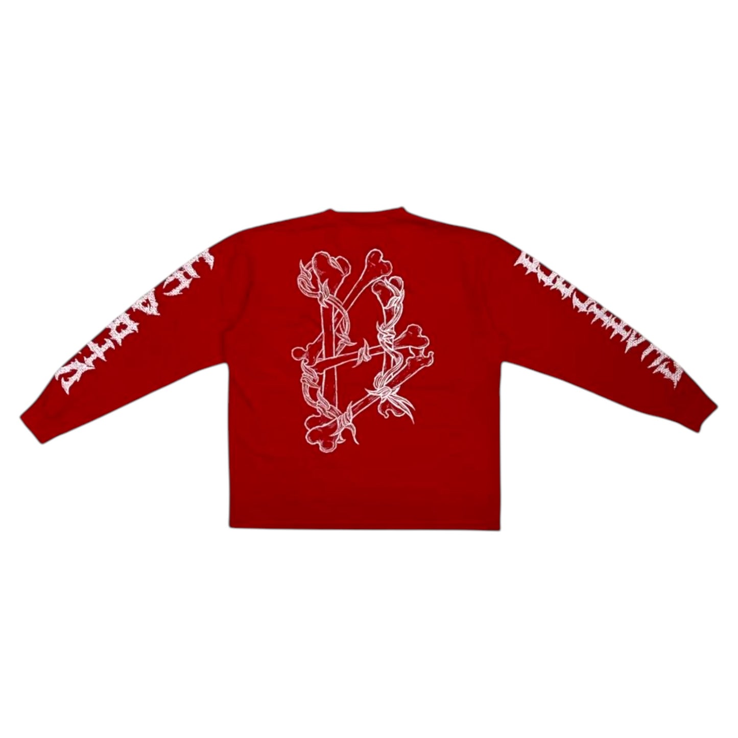 STUCK LONG SLEEVE TEE | RED