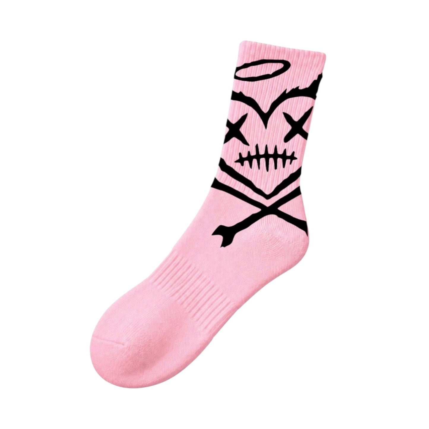 SHATTERED LOGO SOCKS | PINK