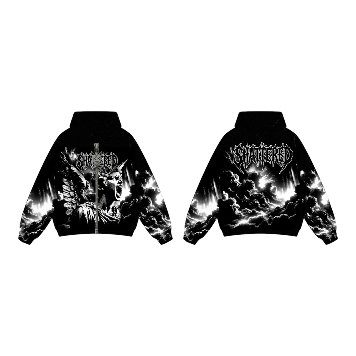 SCREAMIN HOODIE | BLACK