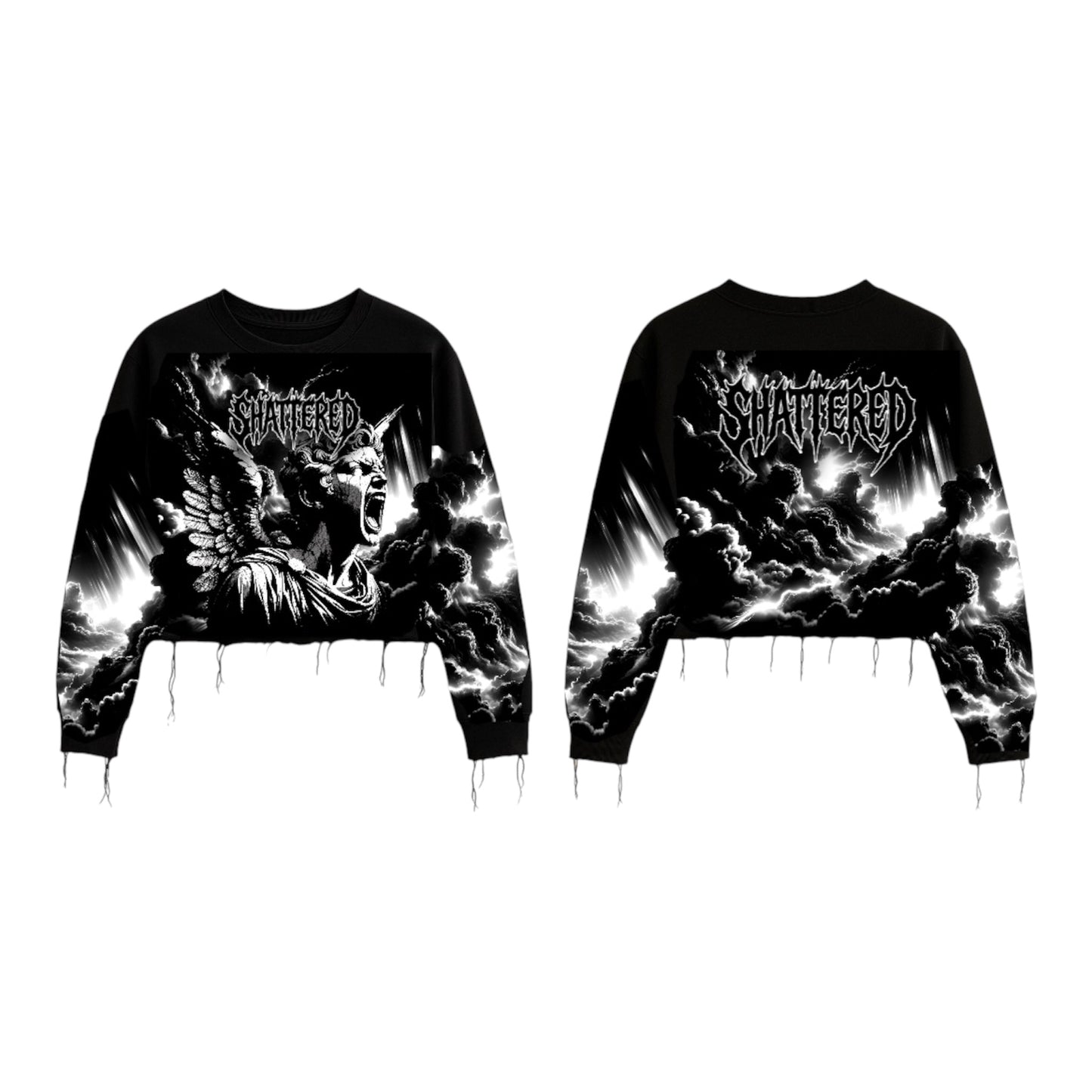 SCREAMIN SWEATER | BLACK