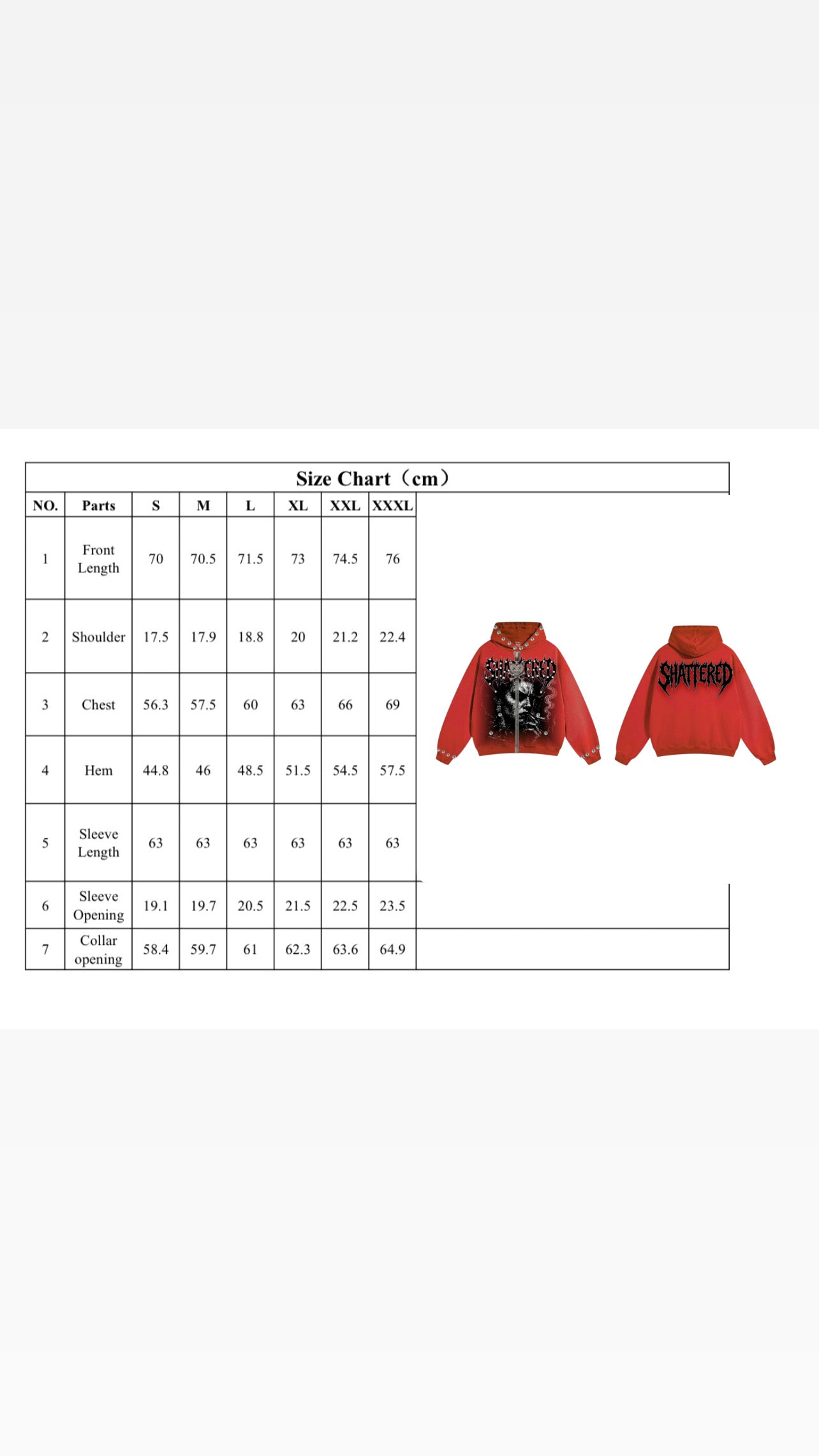 ANXIETY HOODIE | RED