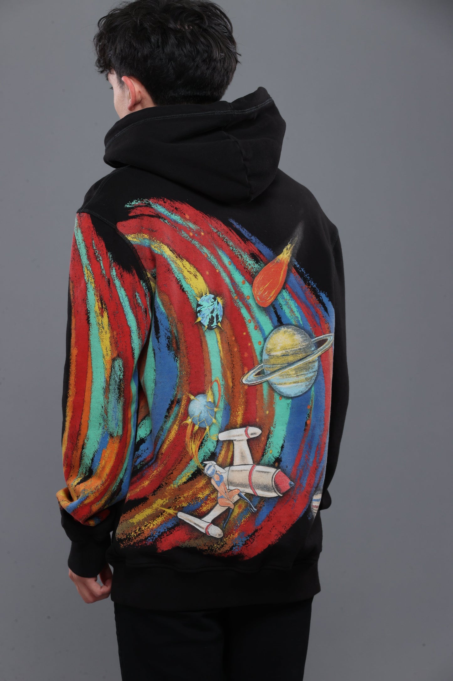 GALAXY HOODIE | BLACK