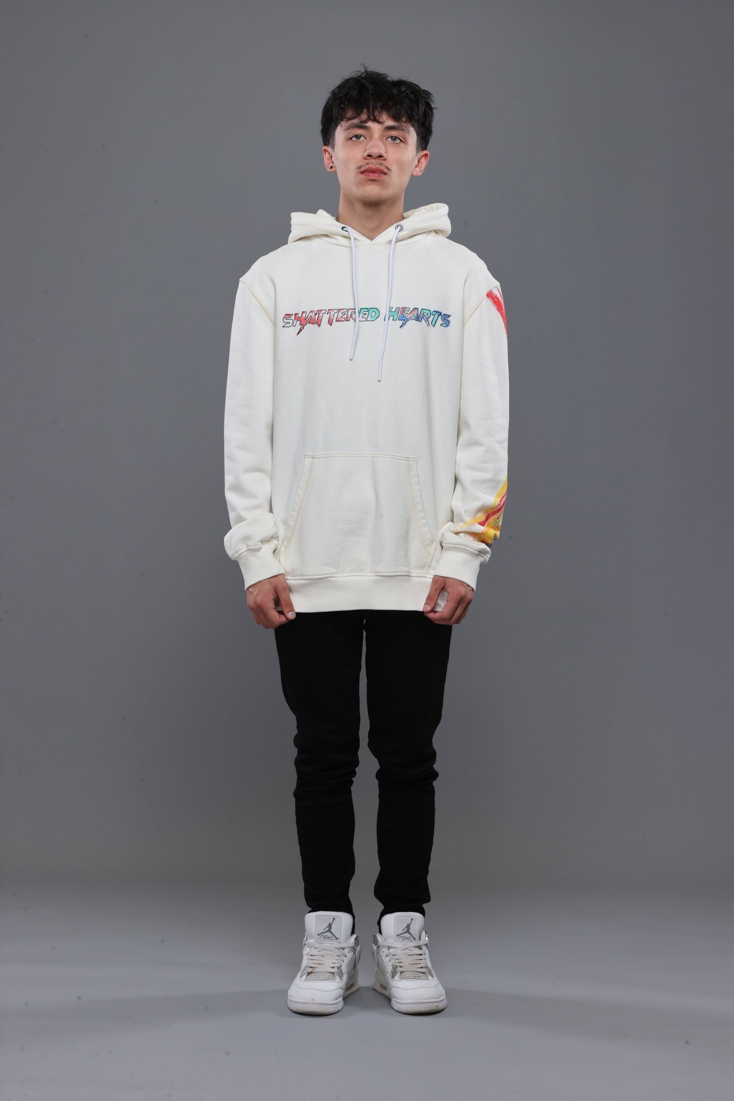 GALAXY HOODIE | WHITE